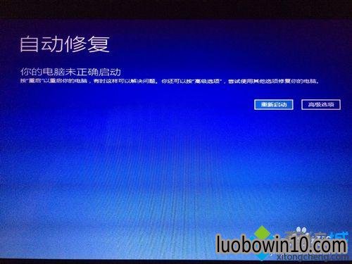 win10����ϵͳ��������ʧ����ѭ��������������Ľ������3