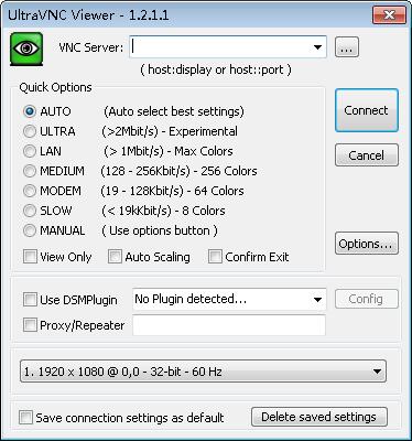 Զ̿(UltraVNC) V1.2.1.1