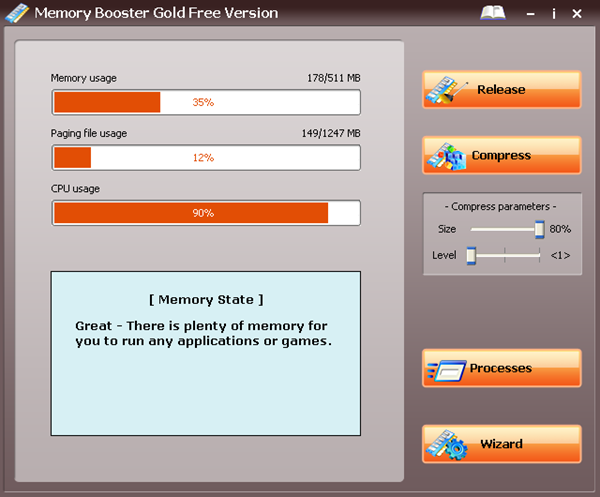 Memory Booster Gold V6.11